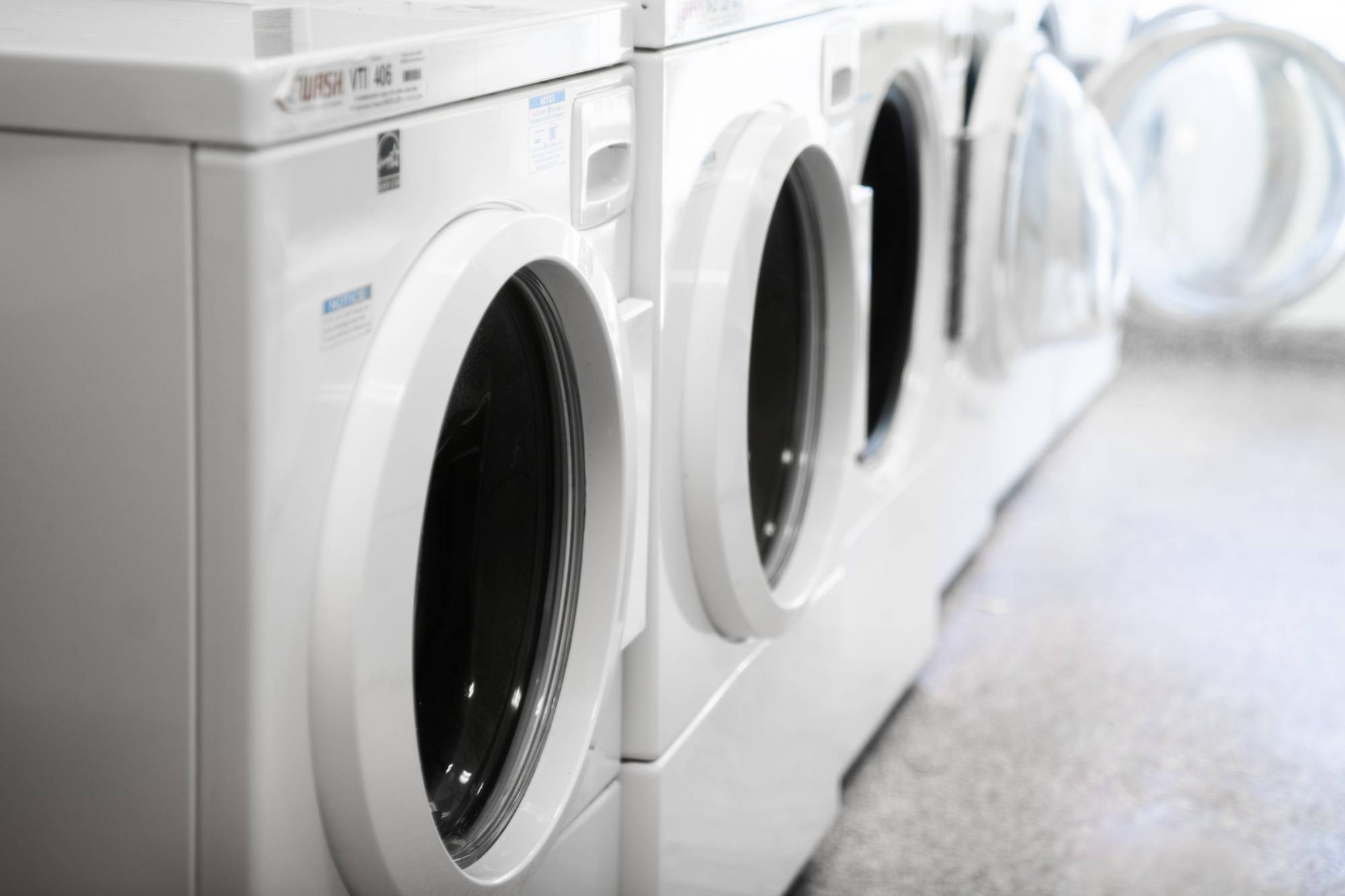 Washer and Dryer in the On-Campus apartment